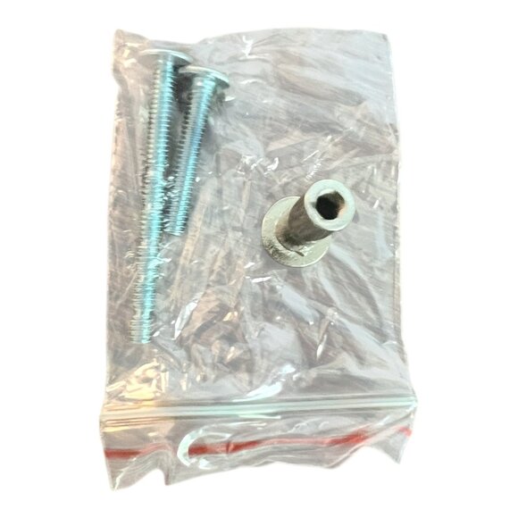 19 GlideRite 1.25 in Satin Nickel Crystal Acrylic Melon Knob with Backplate NEW - Picture 4 of 9